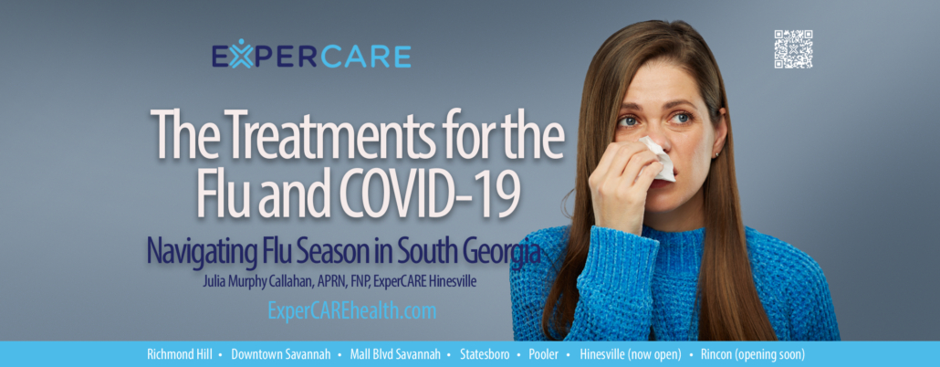 The treatments for the Flu and COVID-19